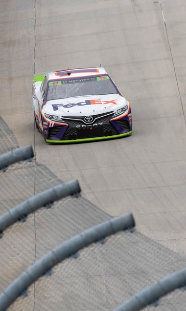 Speed racer: Hamlin goes nearly 205 mph at Talladega